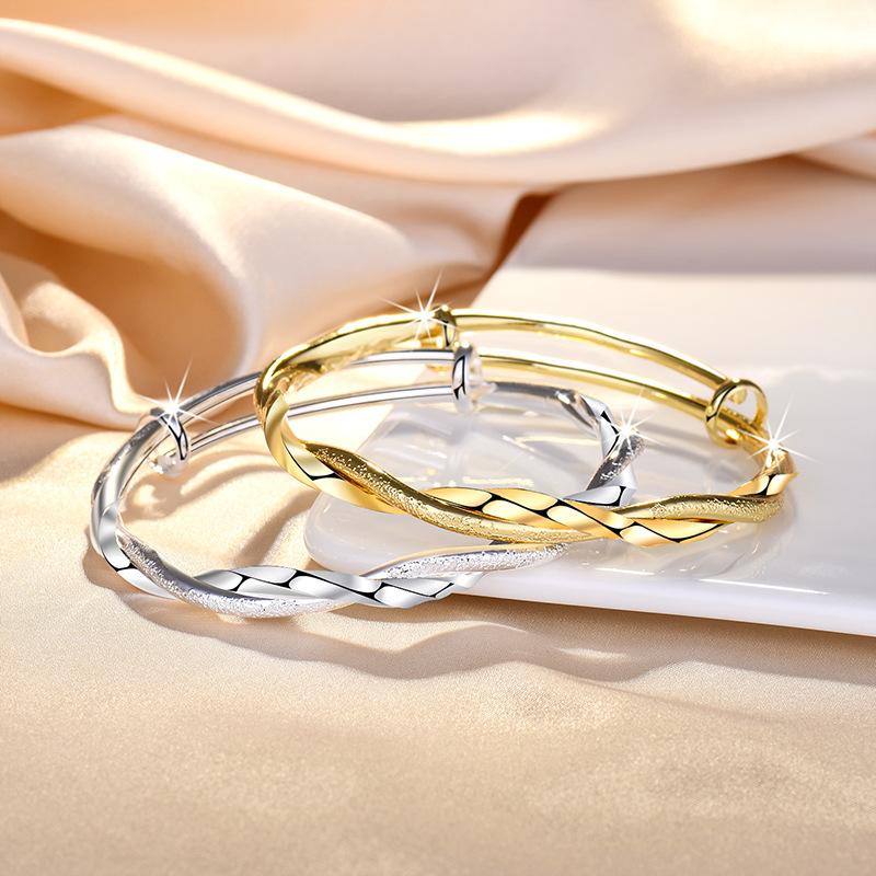 New Style Ring-shaped Bracelet - Unique Design for Women, Fashionable Twisted Woven Bracelet, Solid Handcrafted Bracelet