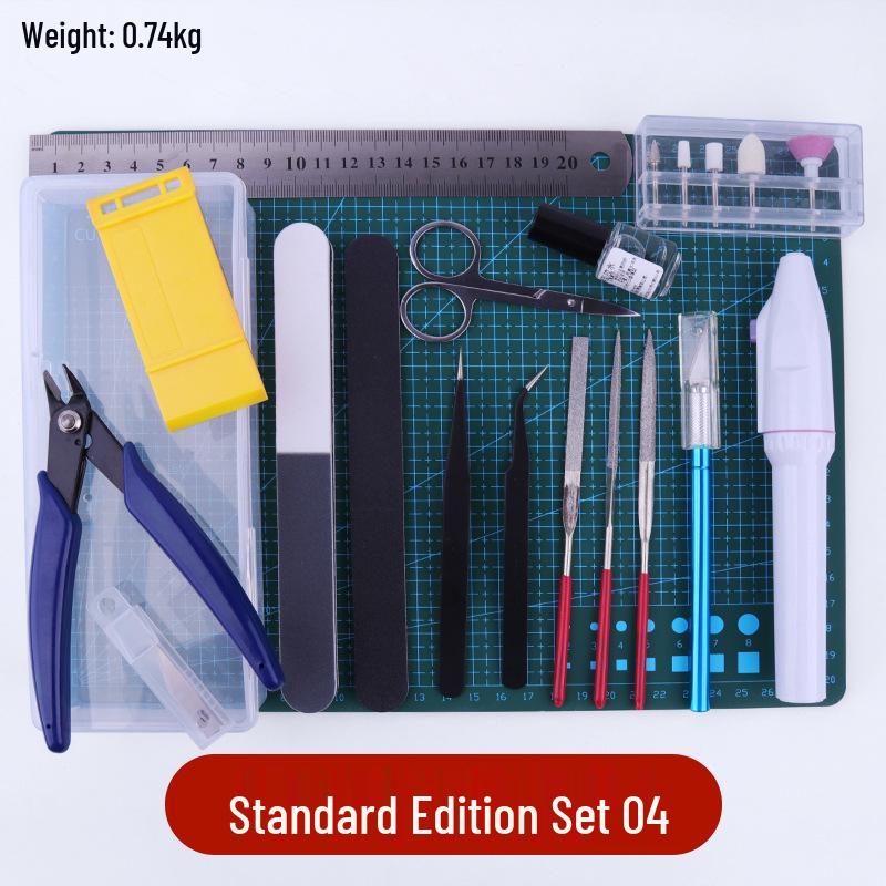 16-Piece Newbie Gundam Military Model Assembly Tool Set