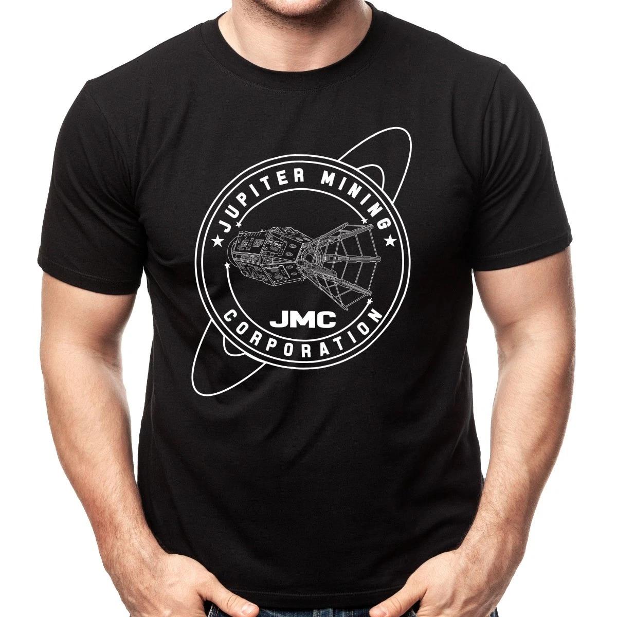 Red Dwarf Ship Schematic White Logo Shirt M