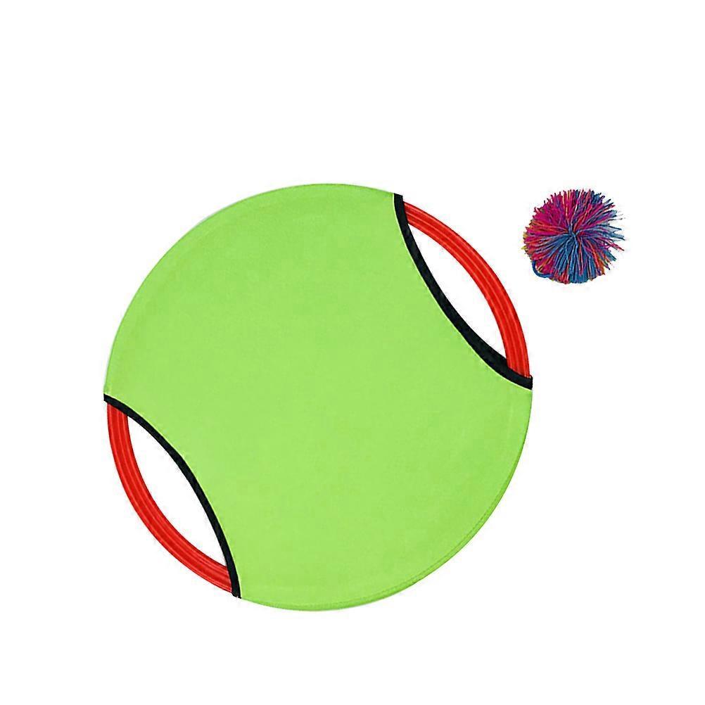 Jouet Plat Volant Élastique pour Lancer et Attraper 1 Ensemble Interaction Parent-Enfant