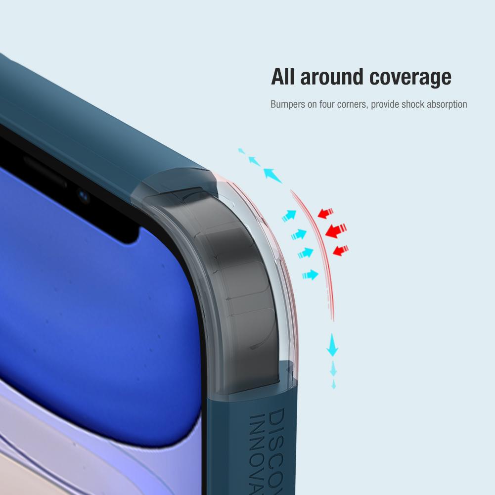 Nillkin Frosted Shield Pro Phone Case for iPhone 15 Pro Max Case, PC+TPU Hard Protection Back Cover for iPhone 16 15 13 14 Plus