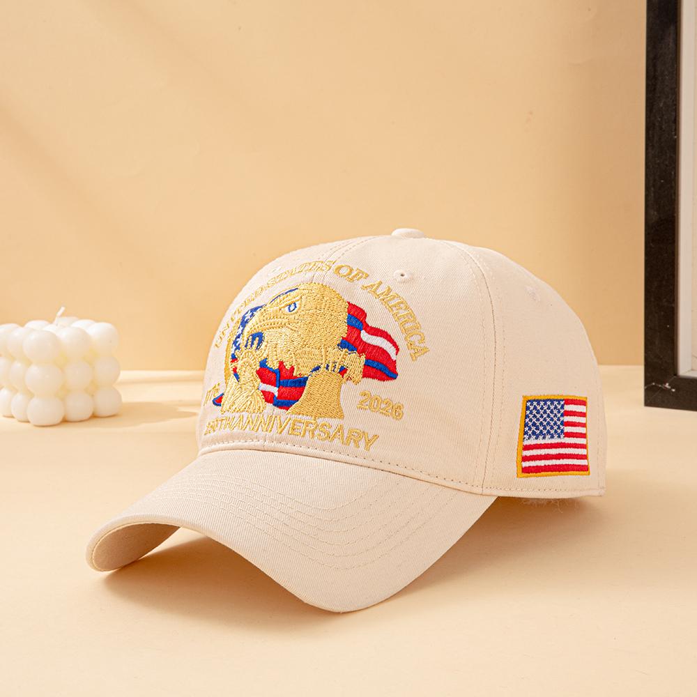 

Vintage USA 250th Anniversary Baseball Cap 1776-2026 Eagle Liberty Embroidery Adjustable Dad Hat Patriotic Outdoor Hat Adjustable хаки