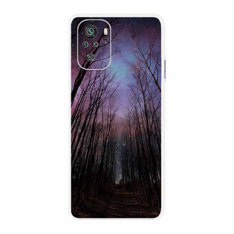 Für Xiaomi Poco M5 Klare Hülle Mode Bemalte Silikon Weiche Rückabdeckung Für Xiaomi Poco M5 Transparente Handyhülle POCO M 5 Hülle