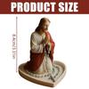 Holy Mother Father Statue Prayer Tray Resins Religious Decors Rosary Beads Jewelry Box For Home Church Or Gift Giving
