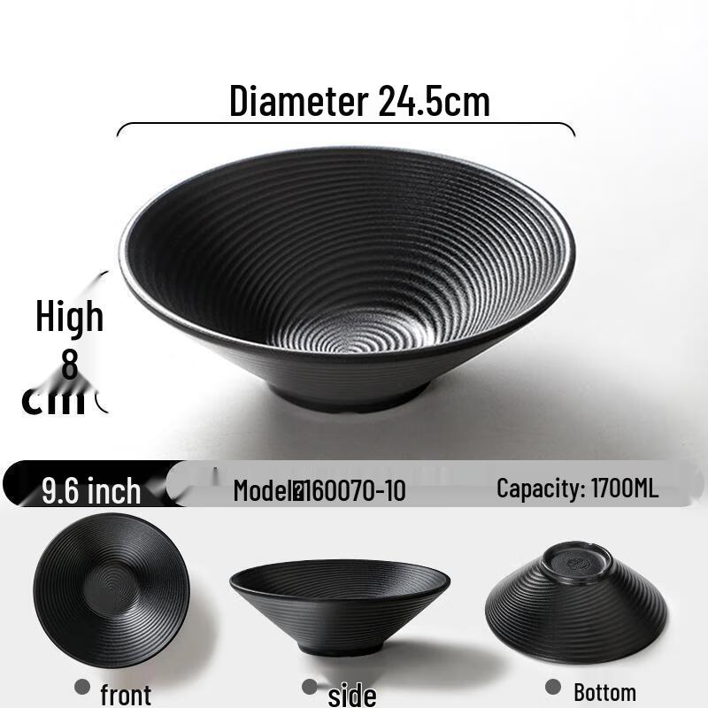 Jijun High Temperature Melamine Noodle Bowl