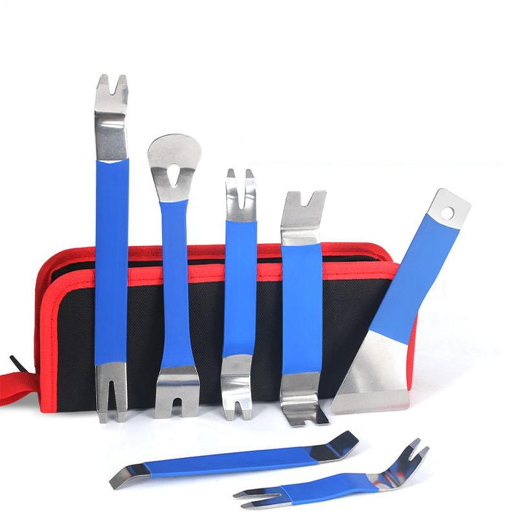 Auto-Zierleisten-Entferner-Werkzeugsatz Auto-Clip-Befestigungselement-Entferner Hebelwerkzeugsatz 1 Satz Reparatur-Hebel-Installationswerkzeug für Auto-Detailing Polster