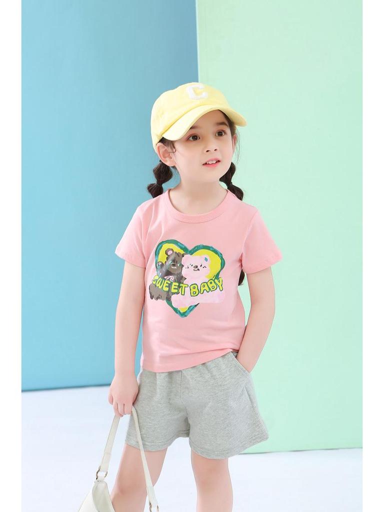 27home Korean Style Girls' Summer Sports Shorts 2024