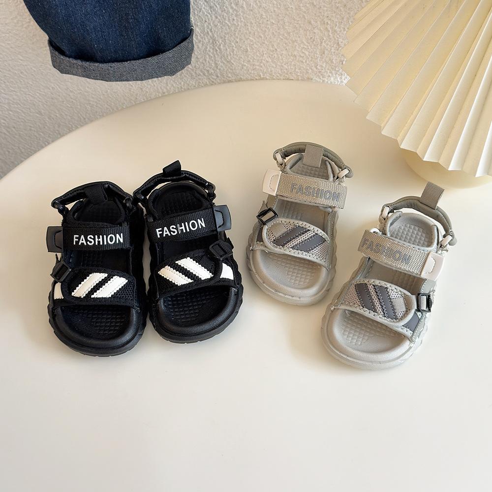 Boys Treading Water Super Soft-soled Open-toed Sandals 2025 Summer New Trendy Children's Lightweight Beach Shoes Girls Shoes