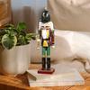 Nutcrackers Figures Wooden Ornaments Christmas Nutcracker Soldier Festive Puppet Home Decor Party Supplies For Shelf Window