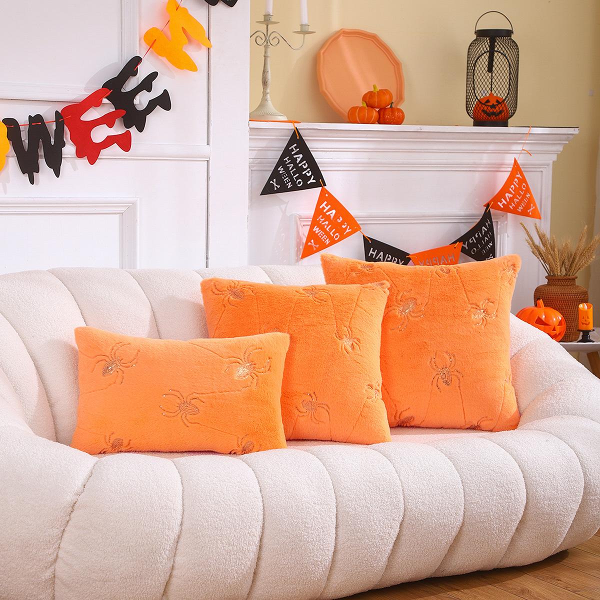

Хэллоуинский принт Наволочка Полиэстер Принт Домашняя Гостиная Диван Декоративная Подушка Спальня Наволочка 45 * 45cm pillow cover