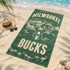 Milwaukee Bucks Microfiber Beach Towel Quick Dry Sand Free Lightweight Beach Towels for Travel Swimming Camping