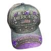 Men's And Women's American Anniversary Commemorative Digital Print Baseball Cap For Adults With Retro Elements