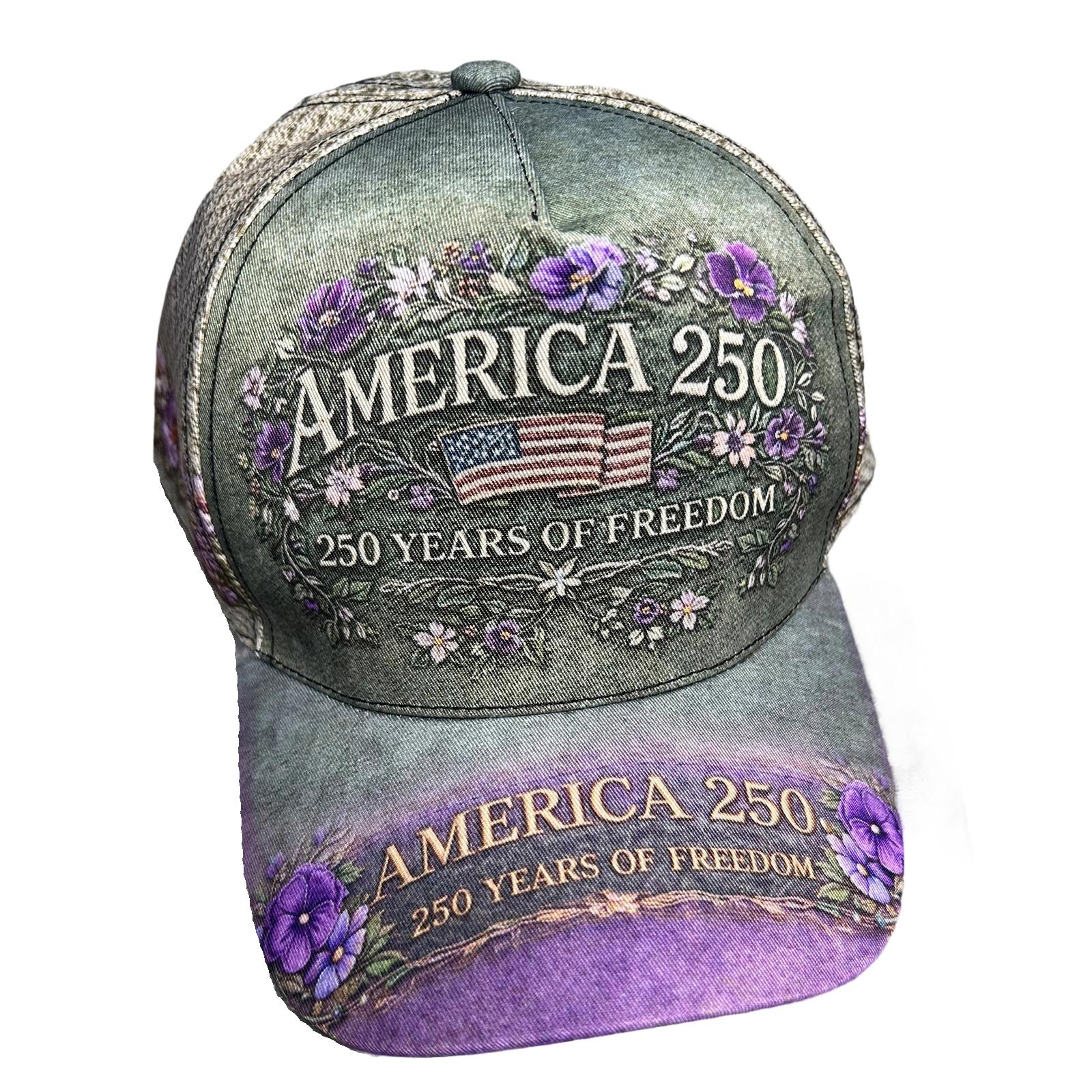 

Men s And Women s American Anniversary Commemorative Digital Print Baseball Cap For Adults With Retro Elements One Size