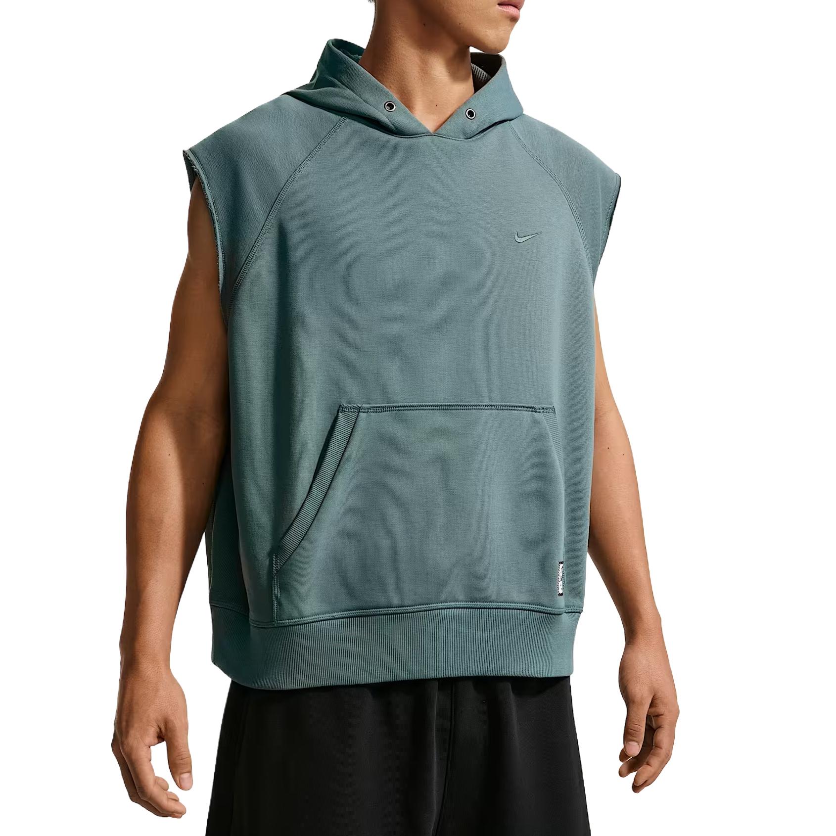 Nike Dri-Fit Sleeveless Hooded Quick-Dry Sweatshirt Men sweatshirt IF2796-382 S