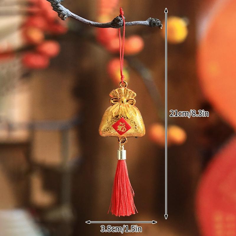 2025 Spring Festival Lantern Pendant Chinese New Year Ornaments Party Hanging Decor Bonsai Pendants Lunar New Year Decoration