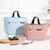 Zipper Thermal Lunch Bag Bento Box Insulated Cooler Tote Bags Picnic Travel Portable Food Storage Container For Women Children