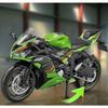 1/12 Kawasaki 600cc Niaja ZX6R Alloy Motorcycle Model Simulation Diecast Metal Street Motorcycle Model Children Toy Gift