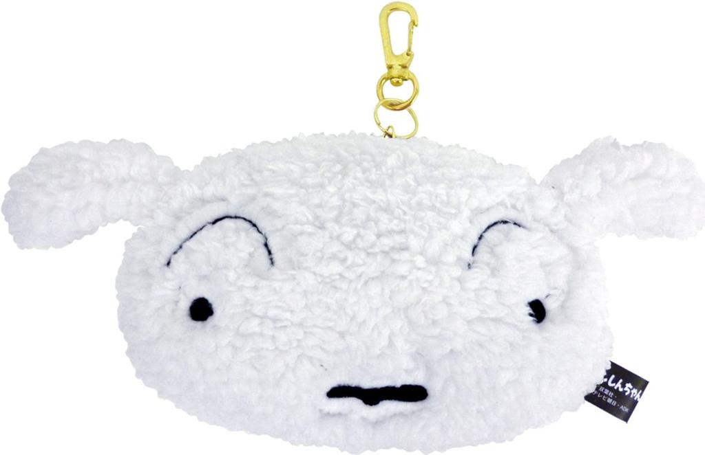 T's Factory Crayon Shin-chan Plush Pass Case White KS-5533922SI