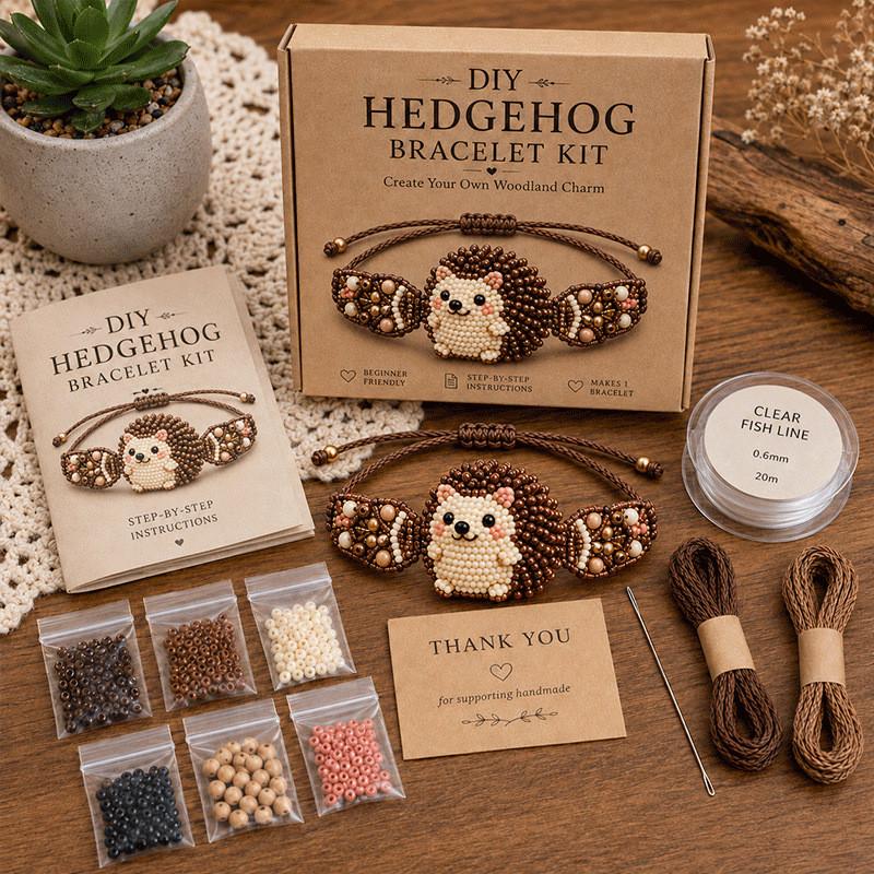 Kit Creativo per la Realizzazione di Braccialetti con Perline a Forma di Polpo con Materiale Giada per Artigianato di Gioielli Fai da Te