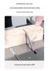 High-Power Mini Table Saw for Woodworking: Compact Electric Sliding Saw for Home Renovation and Multi-Functional Cutting.