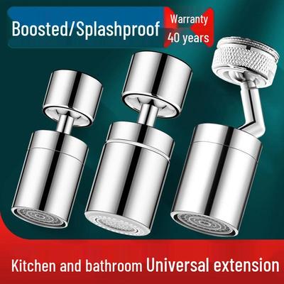 Universal Anti-Splash Faucet Aerator Extension Spout for Washbasins