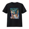 Michael Scofield Maglietta Vintage Bootleg Prison Break Stile Retrò per Fan vintage Lavata moda streetwear grafica Casual