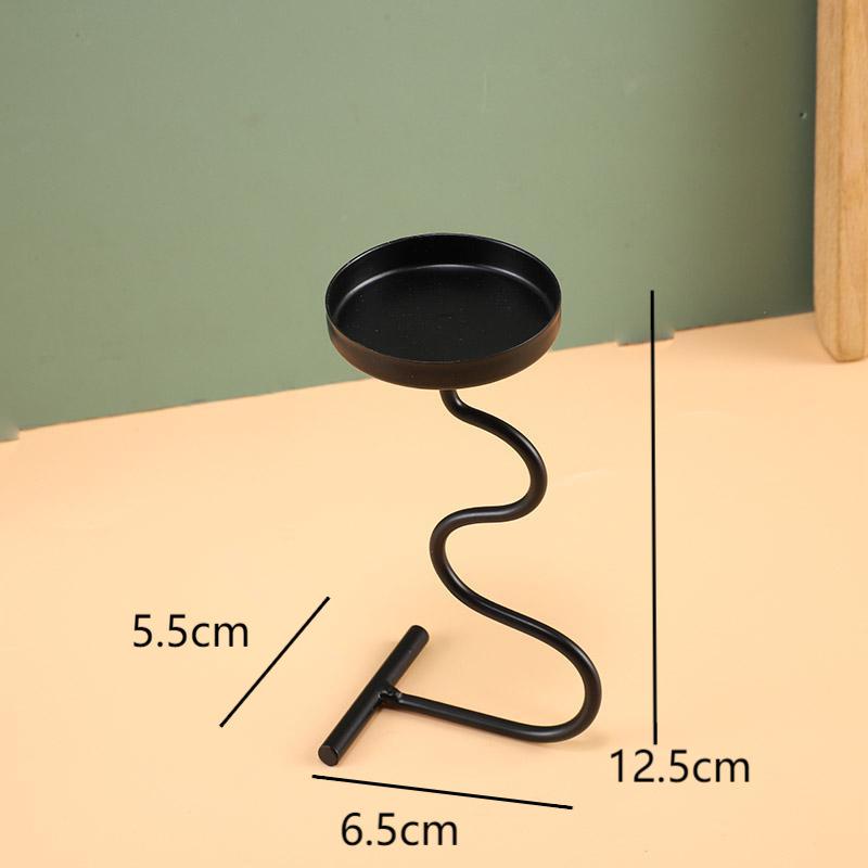 

Iron Ornaments, Decorative Brackets, Living Room Candles Holders, Simple Metal Geometric Craftsmanship, Christmas