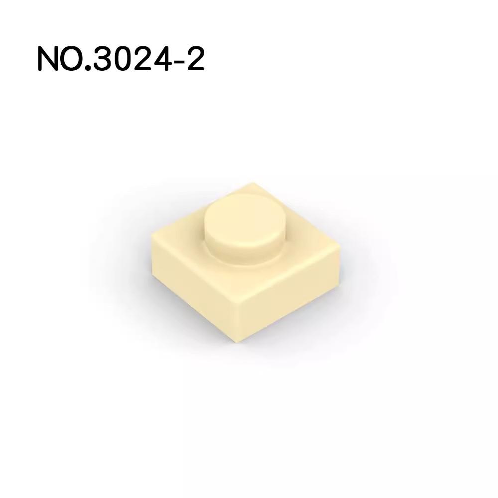 20pcs MOC Parts 3024 Plate 1 x 1 Compatible Bricks DIY Assmble Building Blocks Particle Kid Puzzle Brain Toy Gift