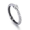 Stainless Steel Open Leopard Head Bracelet for Men Snake/Shark/Tiger Stainless Steel Men's Bangles Punk Animal Jewelry