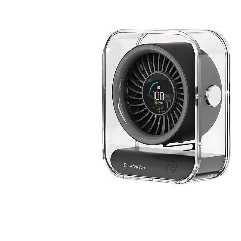 Silent USB Charging Office Desktop Fan - Wind Power 2025 Model