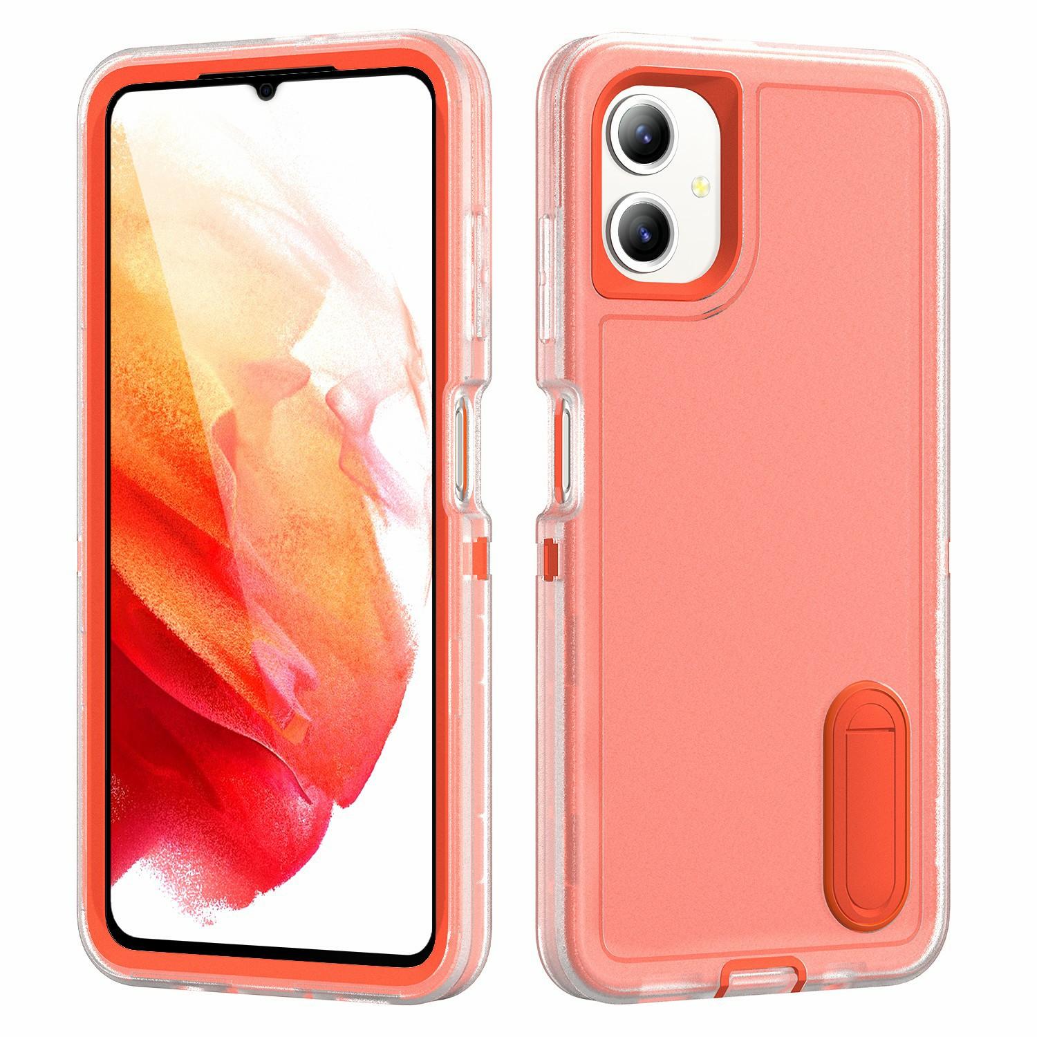 

For Samsung Galaxy A06 4G Case Kickstand Phone Cover PC+Silicone+EVA 3-in-1 Design I