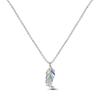 New Sterling copper Moon Protective Hand Pendant Chain Necklace 925 copper Charm Necklace for Women Fine Zircon Gift