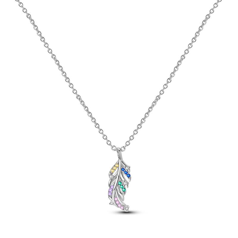 New Sterling copper Moon Protective Hand Pendant Chain Necklace 925 copper Charm Necklace for Women Fine Zircon Gift