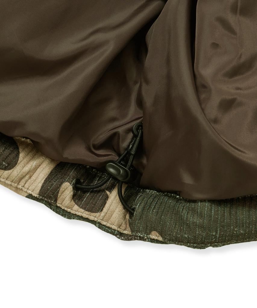 Brownbreath Tag Corduroy Camouflage Vest - Khaki