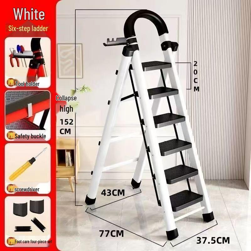 Deutscher Importierte Hochleistungs-Faltbare Kohlenstoffstahl Multifunktionale Teleskop-Stufenleiter