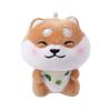 Shiba Inu Soft Plush Doll Keychain For Bags And Keys With Water Crystal Super Soft Material