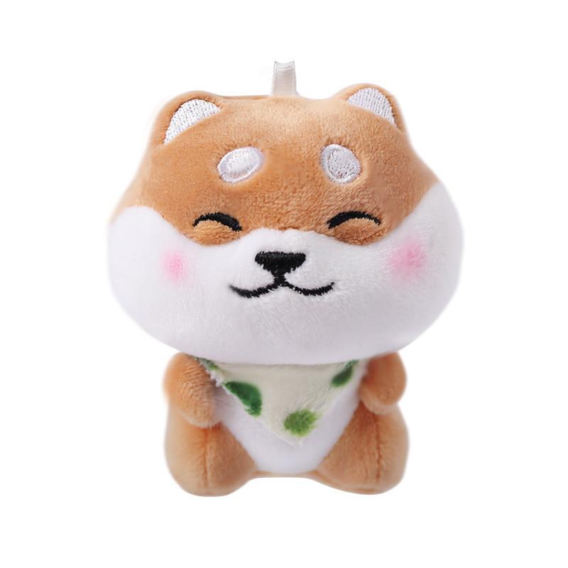 

Shiba Inu Stuffed Animal Plush Doll With Crystal Soft Material For Birthday Gift LightBrown