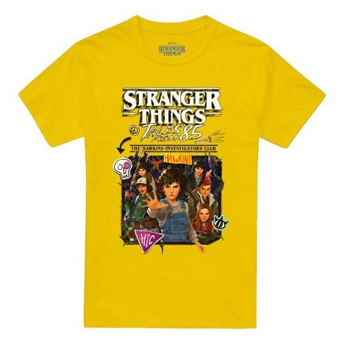 Stranger Things: Tales from Â´85 Unisex Adult Group Poster T-Shirt