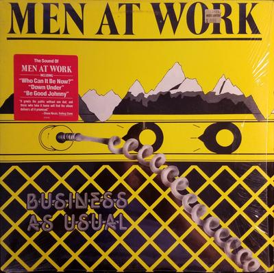 LP Record MEN AT WORK  Business As Usual FC37978 COLUMBIA 1982 US Rock Used