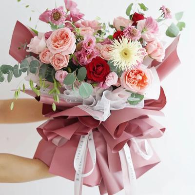 1 Pcs Plastic Flower Packaging Liner Plant Stand Stands Packing Material Fixing Bouquet Base Arrangement Floral Supplies