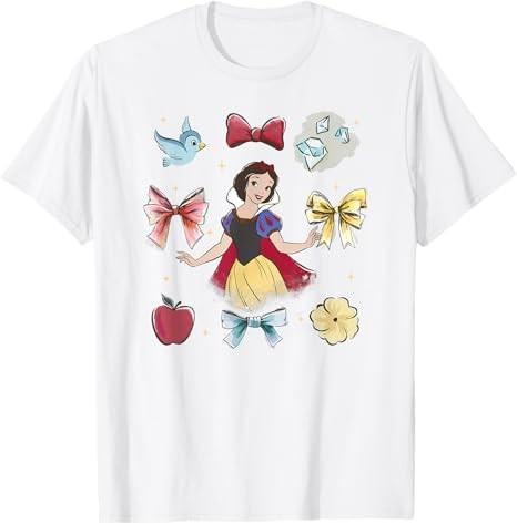 Princess Snow White Beauty White TShirt S