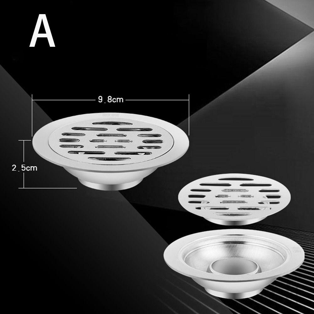 With Grid Grate Cover Sink Strainer Dual-purpose Floor Drain  Bathroom Washing Machine Accessories