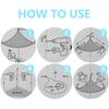 Toy Storage Hammock Large Mesh Toys Holder Hanging Stuffed Animal Net Organizer Room Bedroom Decor Teddy Squishmallow Holder