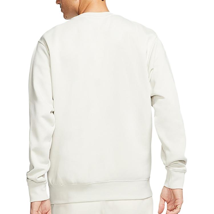 Nike Sweatshirts Men's Beige Crew Neck Moderate Regular BV2663-072