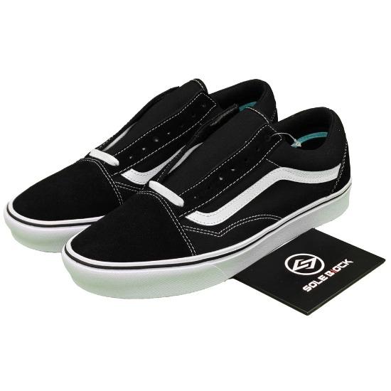 New Vans Old Skool Comfy Cush Black White VN0A3WMAVNE Unisex