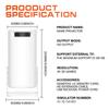 P30MAX 4K Android Game Console Projector with Allwinner H713 Chip