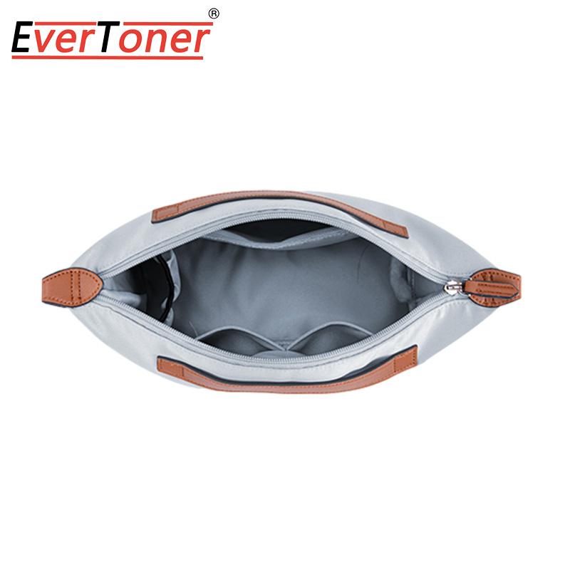 

EverToner Satin Insert Storage Bag for MCM Anya Liz Visetos Tote Insert Organizer Bag Cosmetic Bag Handbag Shopper Liner S синий