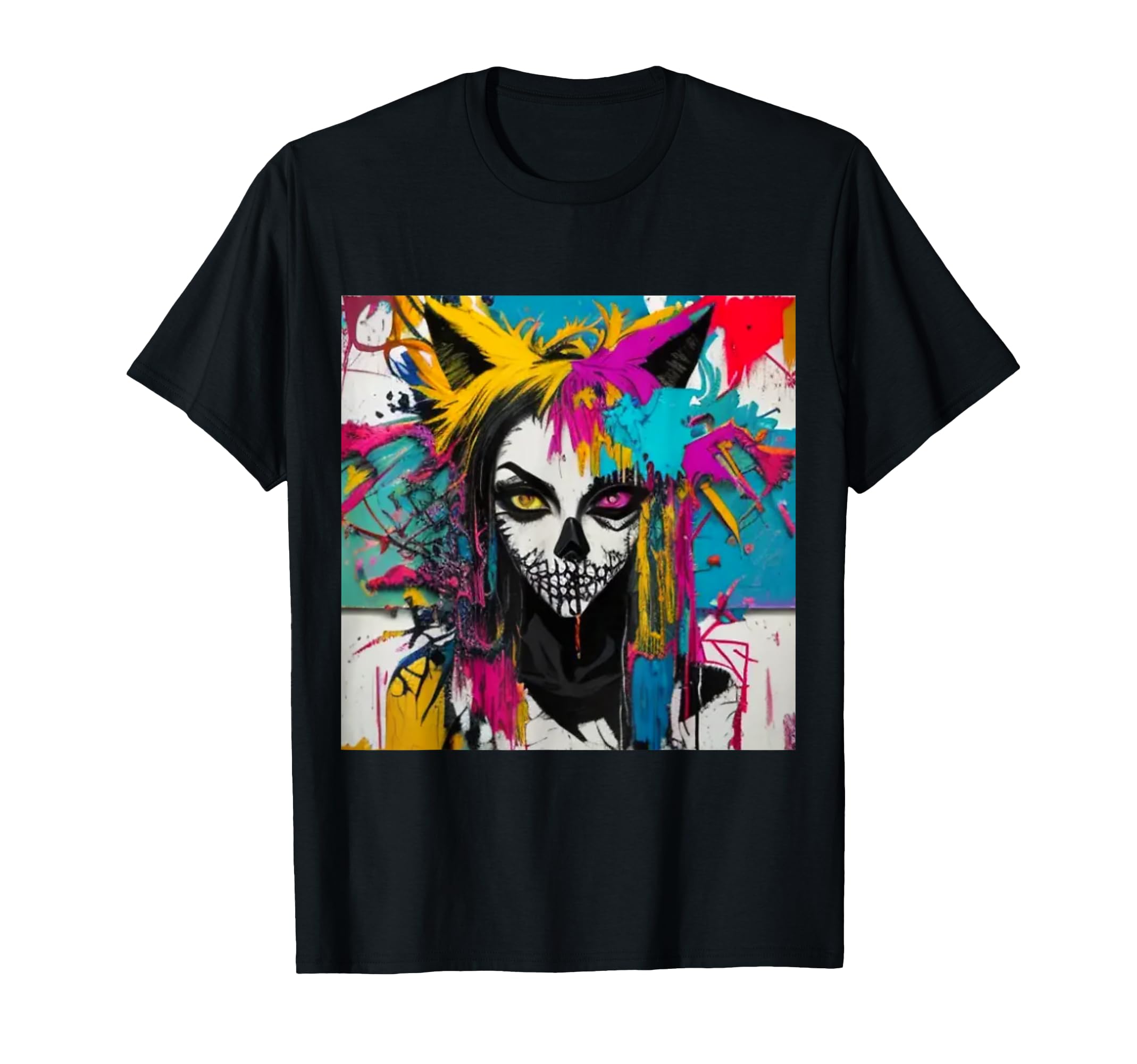 

Anarchy Canvas Summer short punk festival artistic #1 clothes, sleeves, fashion, T-shirt, stylish, unique, T-shirt чёрный
