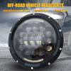 7 Inch LED Round Motorcycle Headlight With Hi/Low Beam 6000LM Super Bright Front Headlamp DRL Turn Signal Lights For Street Bike