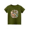 Toddler Girl Boy T-Shirts Kids Top Boys And Girls Printed Short Sleeved T-shirt